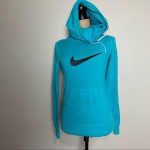 Nike turtleneck hoodie XS with pockets